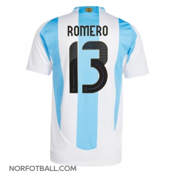Billige Fotballdrakt Argentina Cristian Romero #13 Replika Hjemmedrakt Copa America 2024 Kortermet
